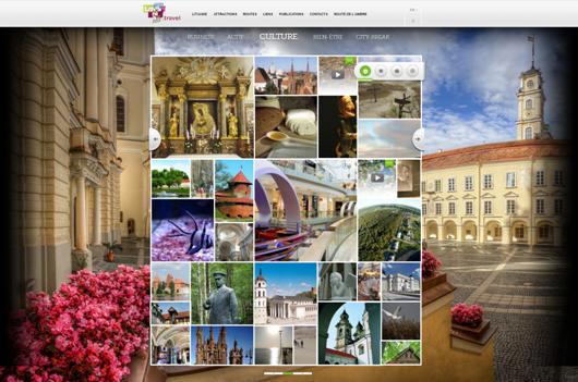 Avec la version français de son site Internet, l'OT de Lituanie vise à attirer les touristes français - Capture d'écran