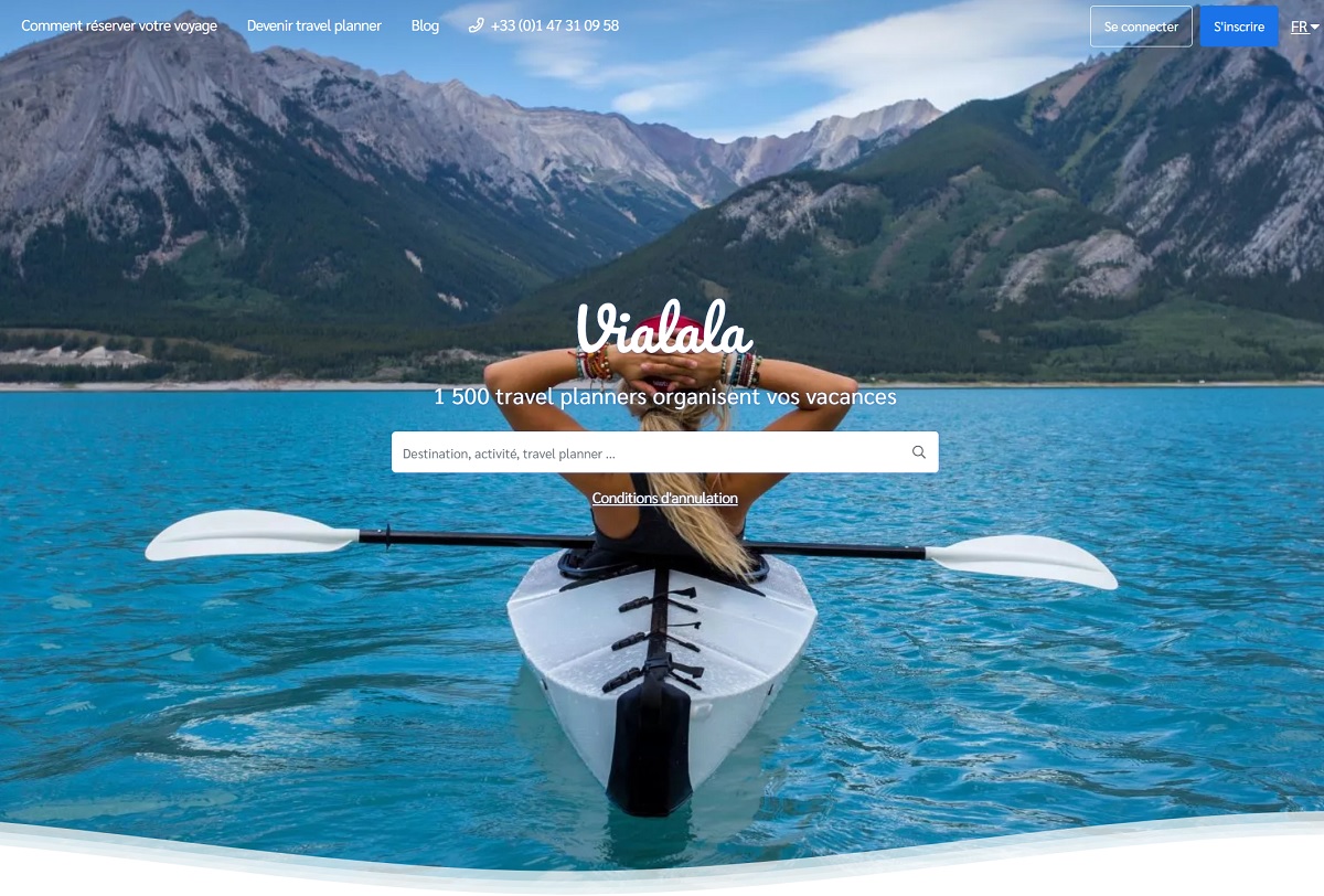 Vialala est en discussion avec des tour-opérateurs qui ont besoin d'un outil de personnalisation en ligne - DR : Vialala
