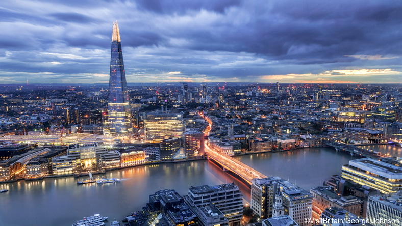 Skyline de Londres ©VisitBritainGeorge Johnson
