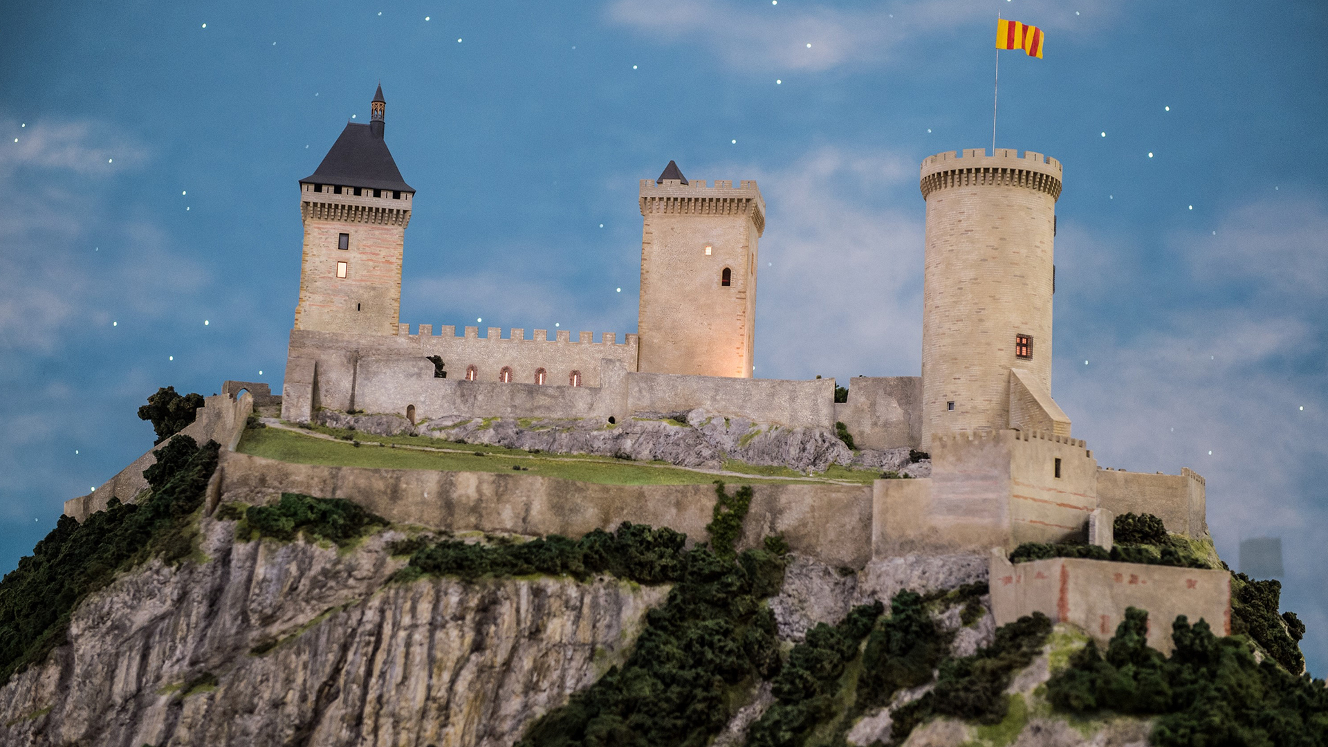 Le Château de Foix réhabilité (©Destination Occitanie)