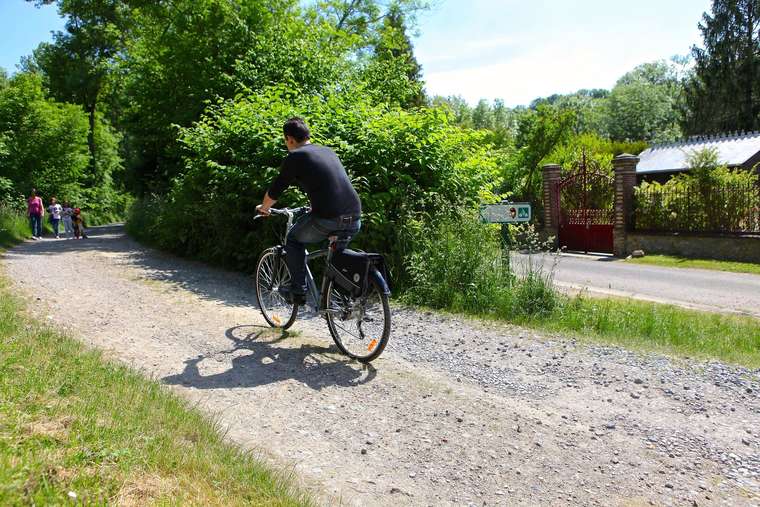 Le parc naturel du Vexin est notamment connu pour ses nombreuses voies cyclables (©PNR Vexin)