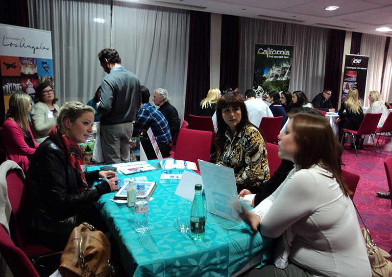 Le workshop USA a attiré une centaine d'agents de voyages à Marseille - DR : A.B. Le workshop USA a attiré une centaine d'agents de voyages à Marseille - DR : A.B.