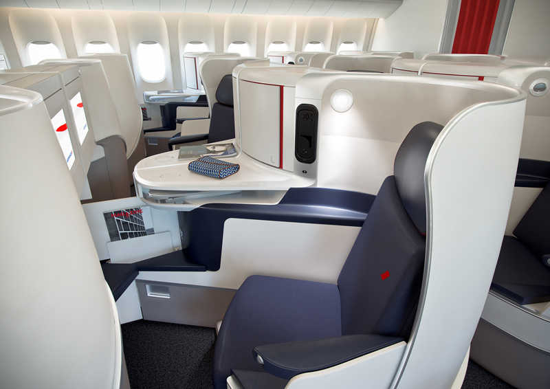 Le nouveau fauteuil business d'Air FranceStyles & Design - vue 3D