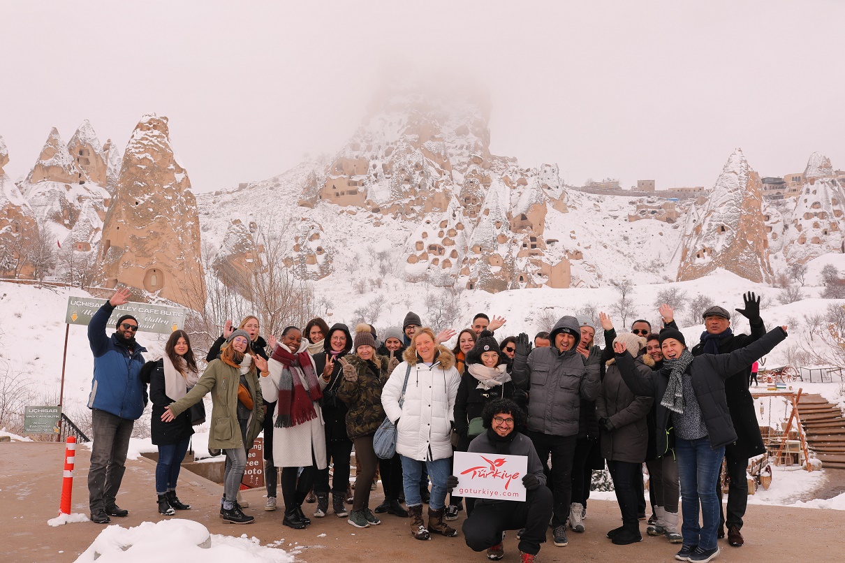 Le groupe de 28 agents de voyages venus découvrir la Turquie en mars - DR