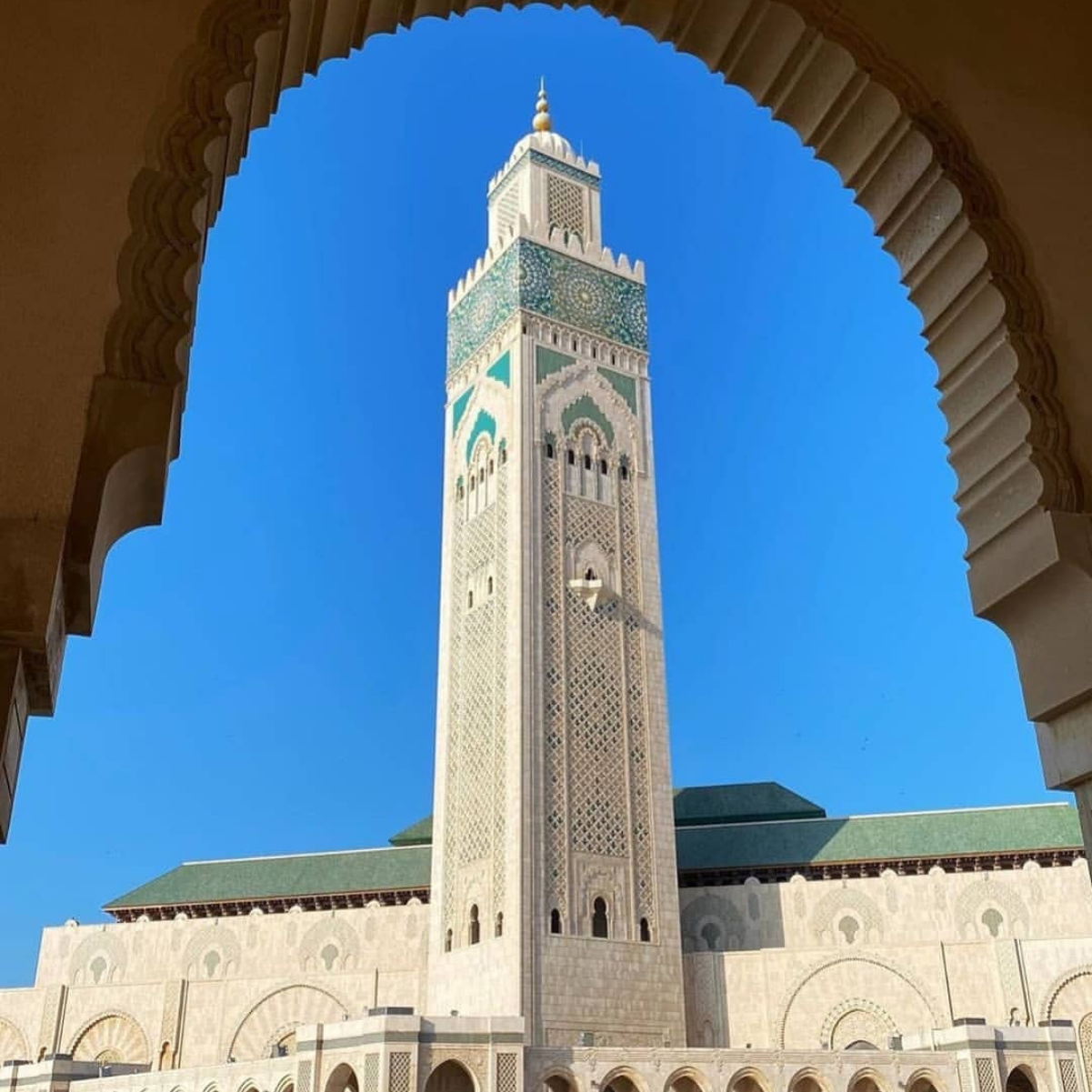 Mosquée Hassan-II, Casablanca, Maroc - Instagram © @abdu_traveler