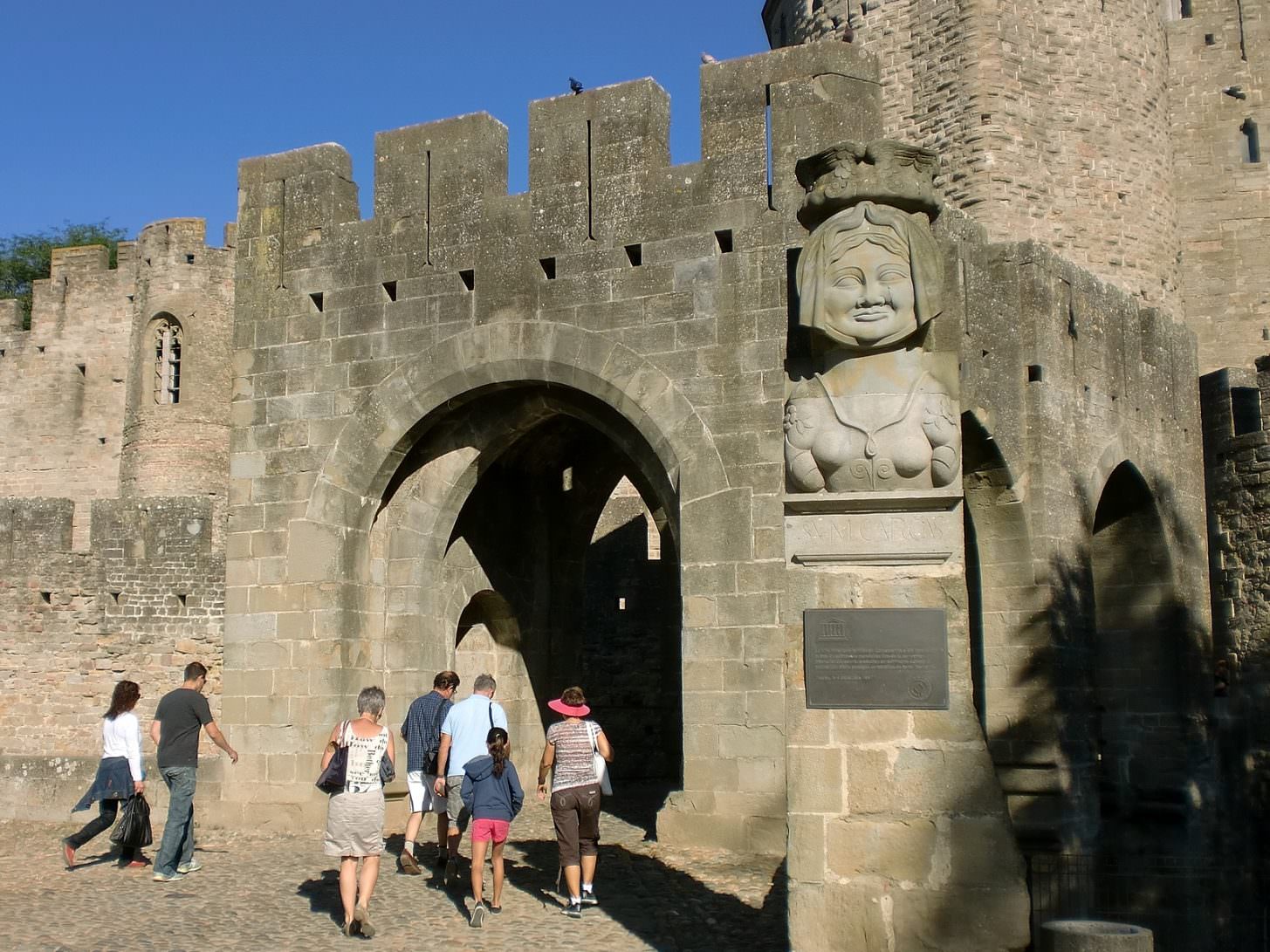 La Citadelle de Carcassonne, classée au patrimoine mondial de l'Unesco (©Aude Tourisme)