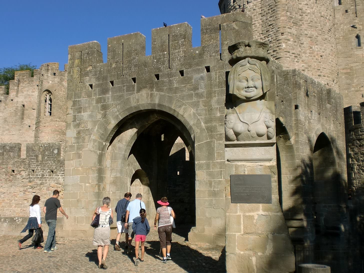 La Citadelle de Carcassonne, classée au patrimoine mondial de l'Unesco (©Aude Tourisme) La Citadelle de Carcassonne, classée au patrimoine mondial de l'Unesco (©Aude Tourisme)
