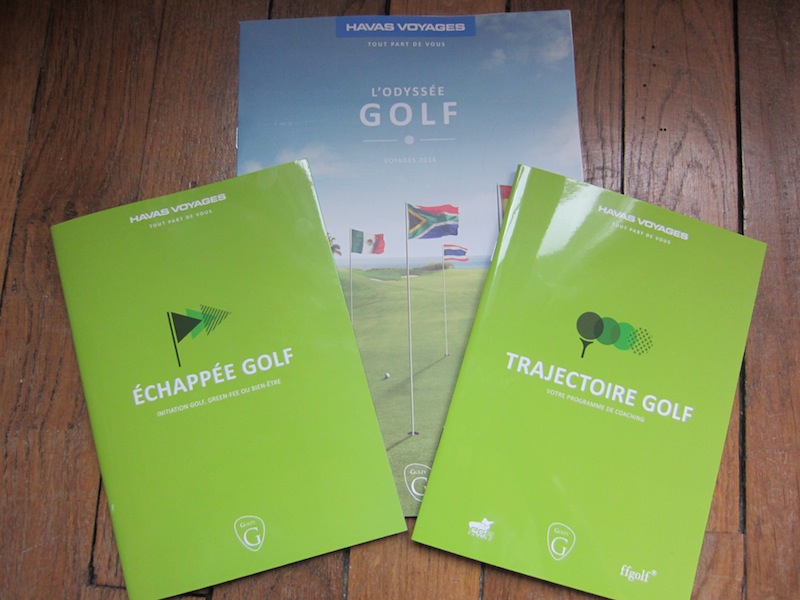 L'offre golf débarque dans les agences du réseau Havas grâce à un partenariat avec Golfy. DR