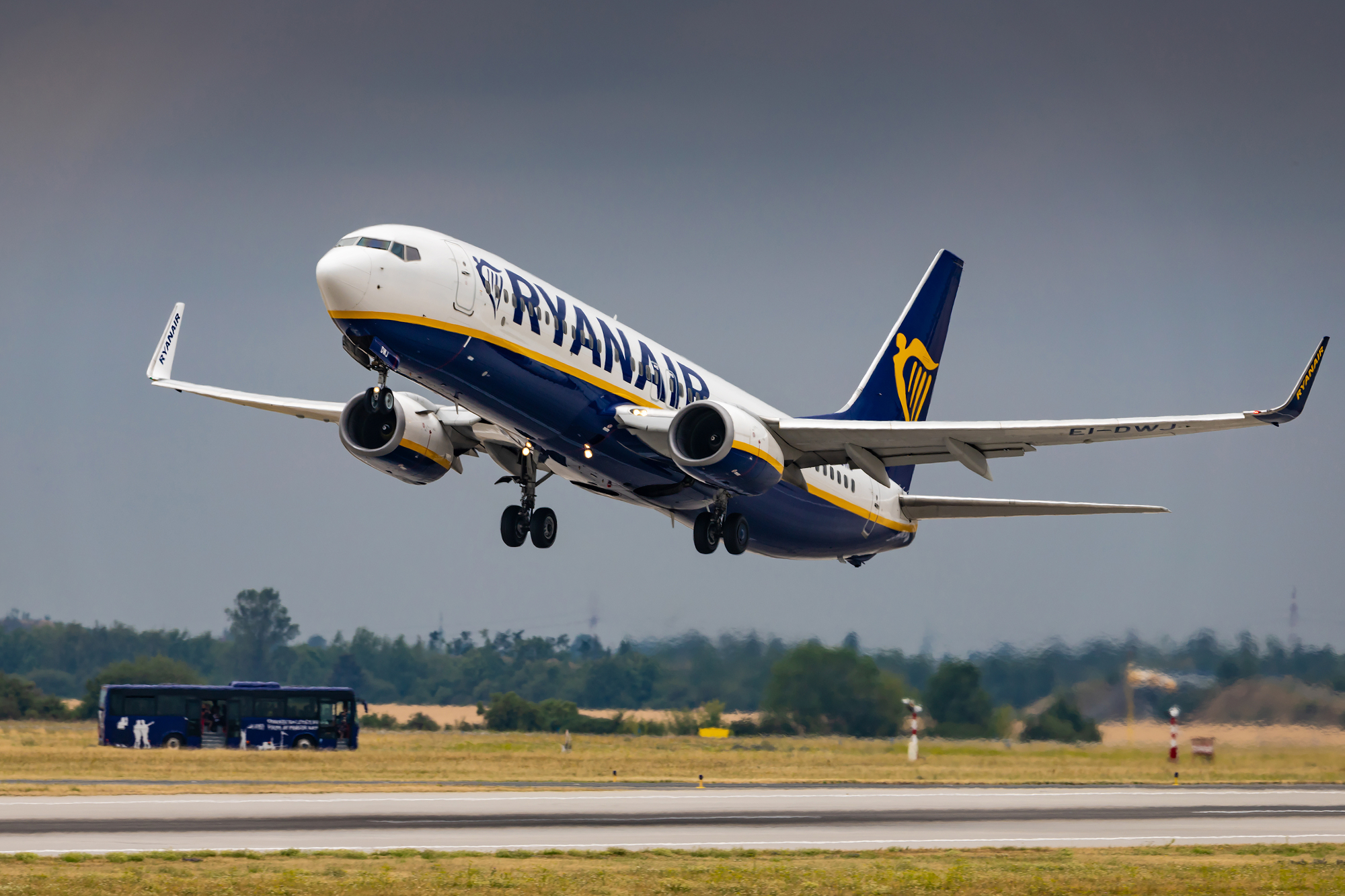 Le SNPL invite les pilotes de Ryanair à partir en grève d'ici mi-avril - Depositphotos, auteur rebius