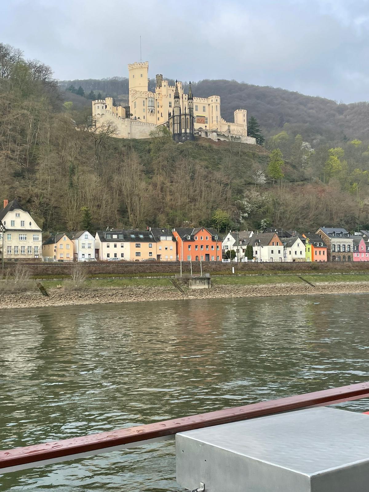 Le château néo – gothique de Stolzenfels
