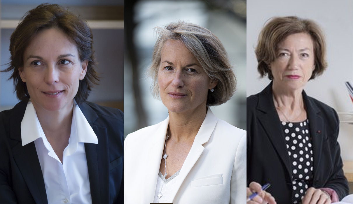 Nathalie Stubler, Anne Rigail et Anne Marie Couderc - DR