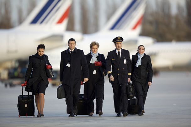 It is not totally unrealistic to expect new aircrew recruitments in companies such as in Air France - DR : Laurent Masson / AF