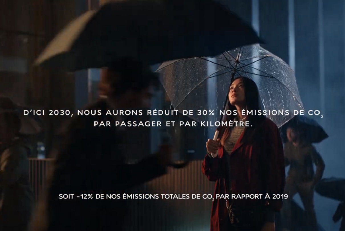 Air France lance "Air France ACT", programme présentant la nouvelle trajectoire de réduction des émissions de CO2 - DR AF