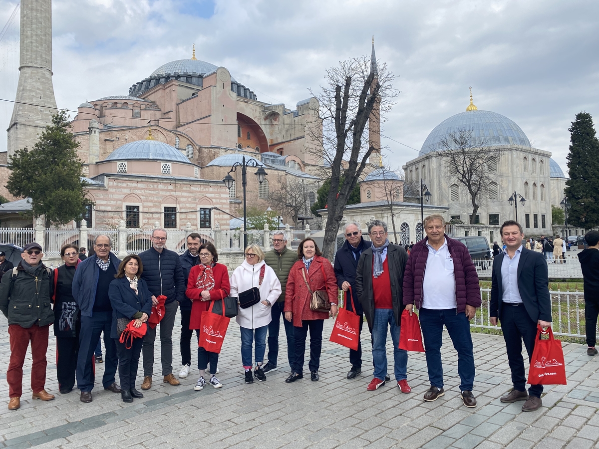 Le CA des Entreprises du Voyage à Intanbul !Crédit dr