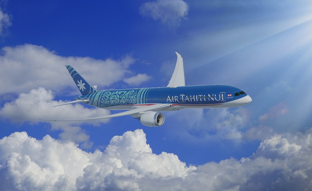 Sur la ligne Paris – Los Angeles – Papeete, Air Tahiti propose des fréquences qui pourront aller jusqu’à 7 vols par semaine dès cet été à bord Boeing Dreamliner 787 - ATN