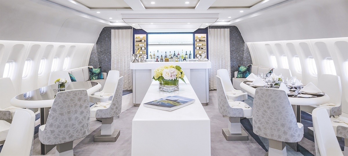 Le tour du monde de TMR sera réalisé à bord d’un jet privé Première Classe+ - DR : TMR Le tour du monde de TMR sera réalisé à bord d’un jet privé Première Classe+ - DR : TMR