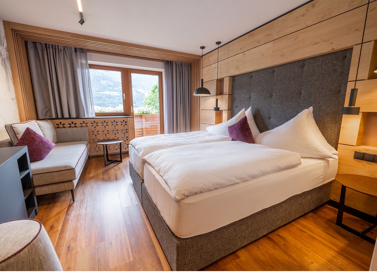 L'hôtel 4* supérieur Schwarzbrunn, disposant d’une centaine de chambres et situé dans le Tyrol autrichien, s'est refait une beauté - DR : Travel Europe