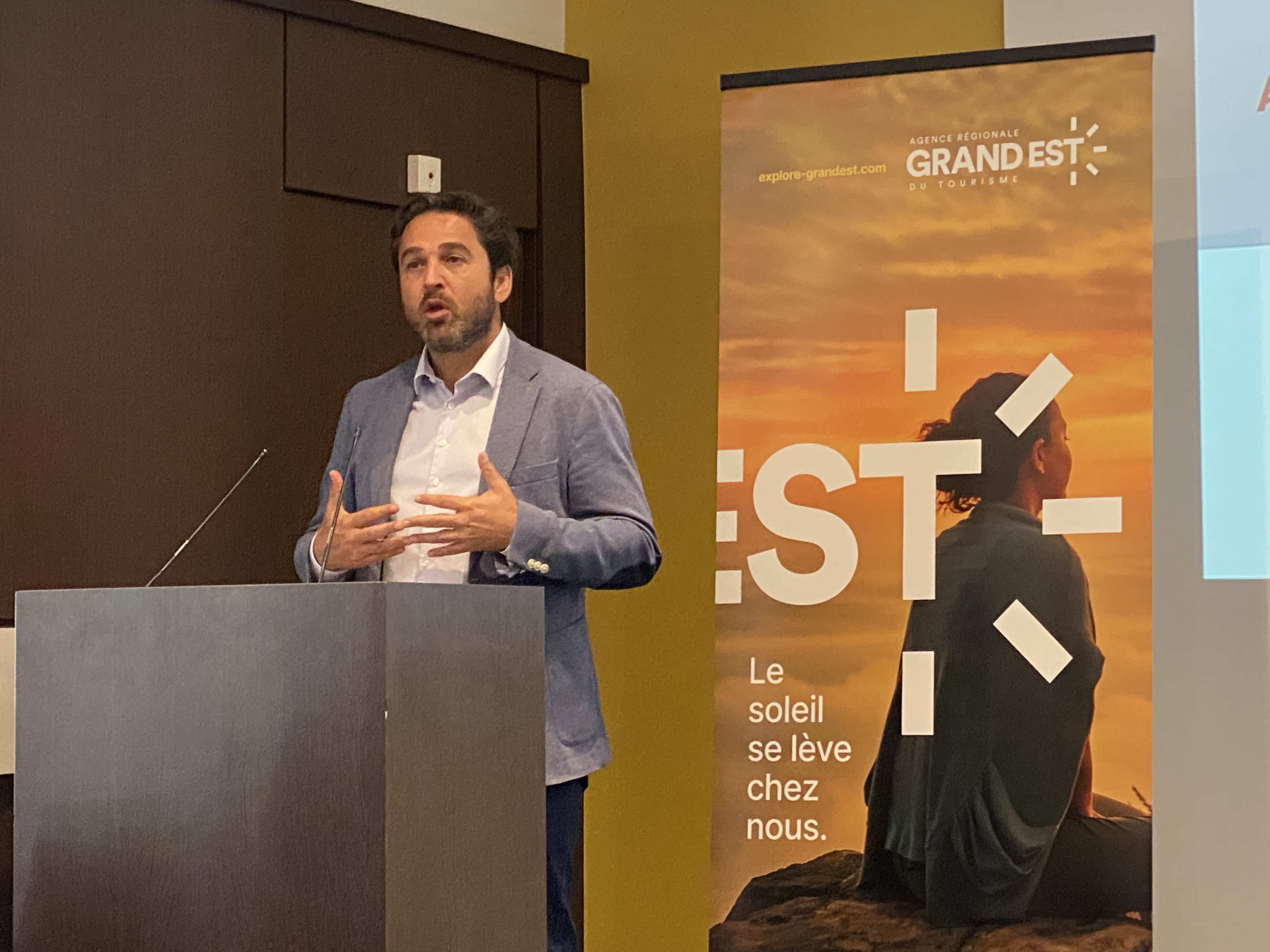 Arnaud Robinet, Maire de Reims, Président de l'ARTGE - DR : BC Arnaud Robinet, Maire de Reims, Président de l'ARTGE - DR : BC