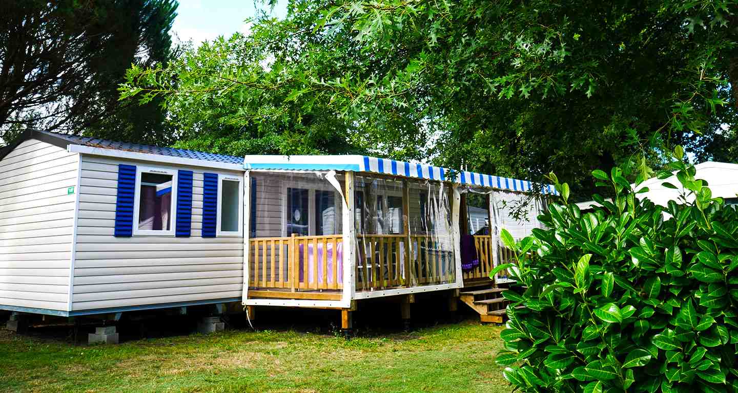 Mobile-home Siblu à la Réserve Gastes dans les Landes