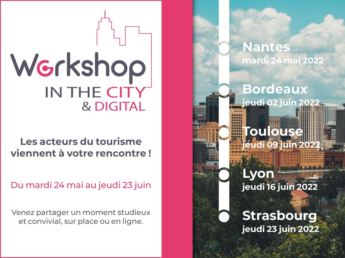 La tournée des Workshops In The City débutera le 24 mai à Nantes et passera par 5 villes en France. Inscrivez-vous ! - DR