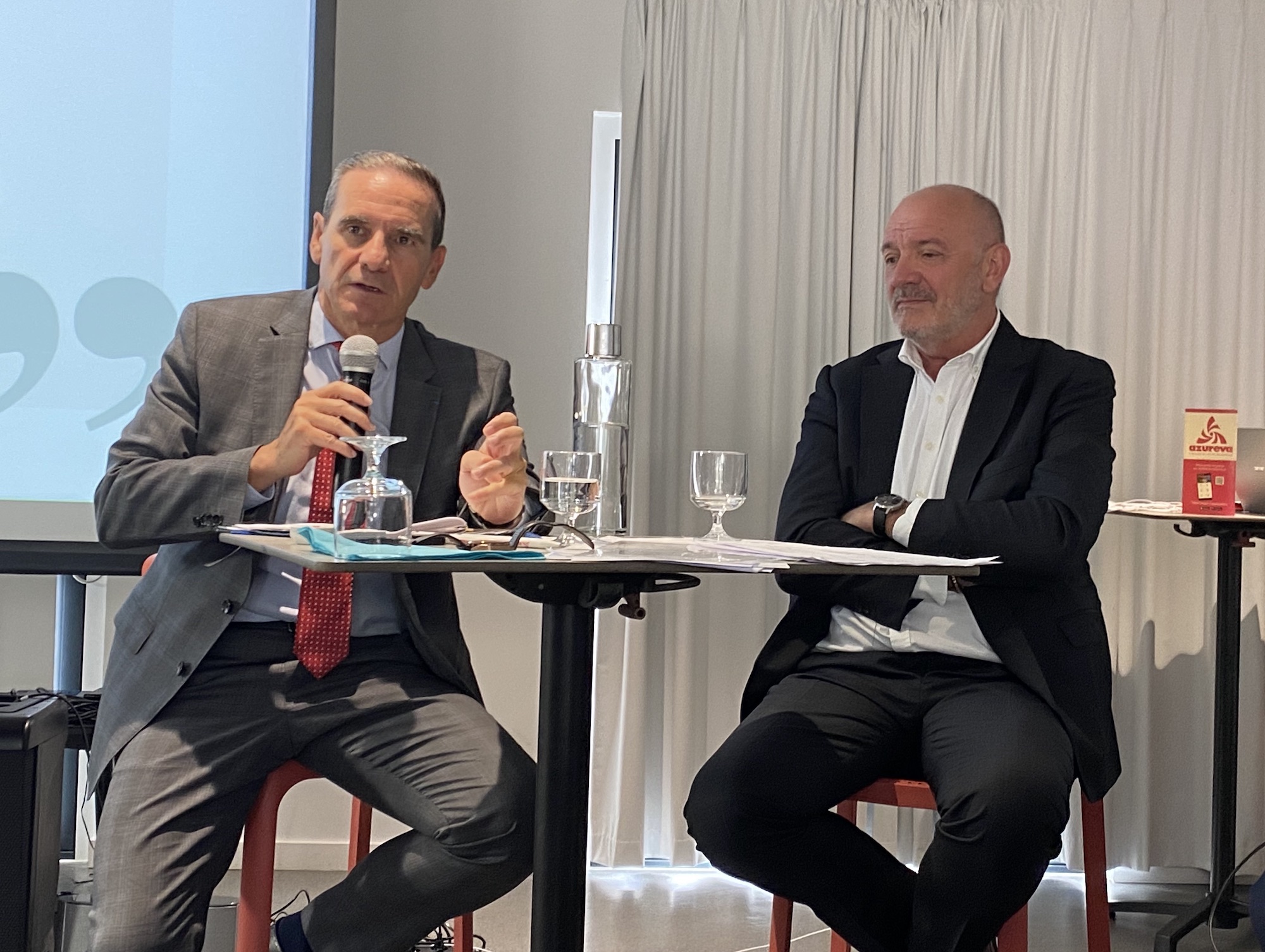 Patrick Martinez, Banque des Territoires, Jean Pochoy, directeur général Azureva Patrick Martinez, Banque des Territoires, Jean Pochoy, directeur général Azureva