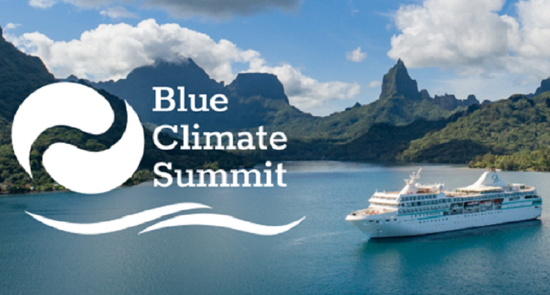 Du 14 au 20 mai 2022, le Blue Climate Summit a lieu sur le Paul Gauguin en Polynésie Française - @Ponant