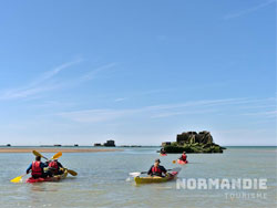Kayak Arromanches © Normandie Tourisme