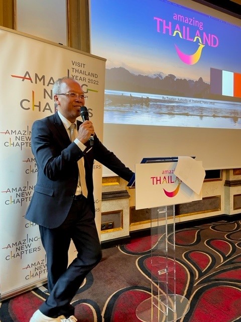 Prakit Saiporn, directeur marketing de l'Office national du tourisme de Thaïlande en France - DR : C.H.