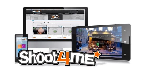 Shoot4Me permet de déléguer la prise de photos sous forme de mission, accessible depuis tout appareil connectés à internet - DR