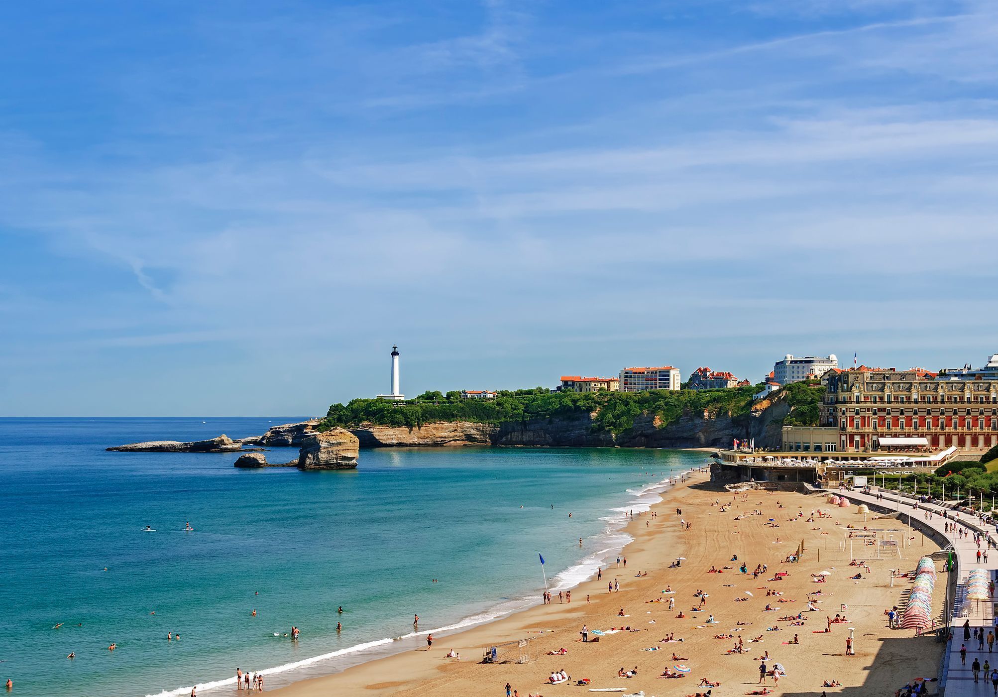 Le marché domestique est solide et les touristes étrangers reviennent en force (©Biarritz)