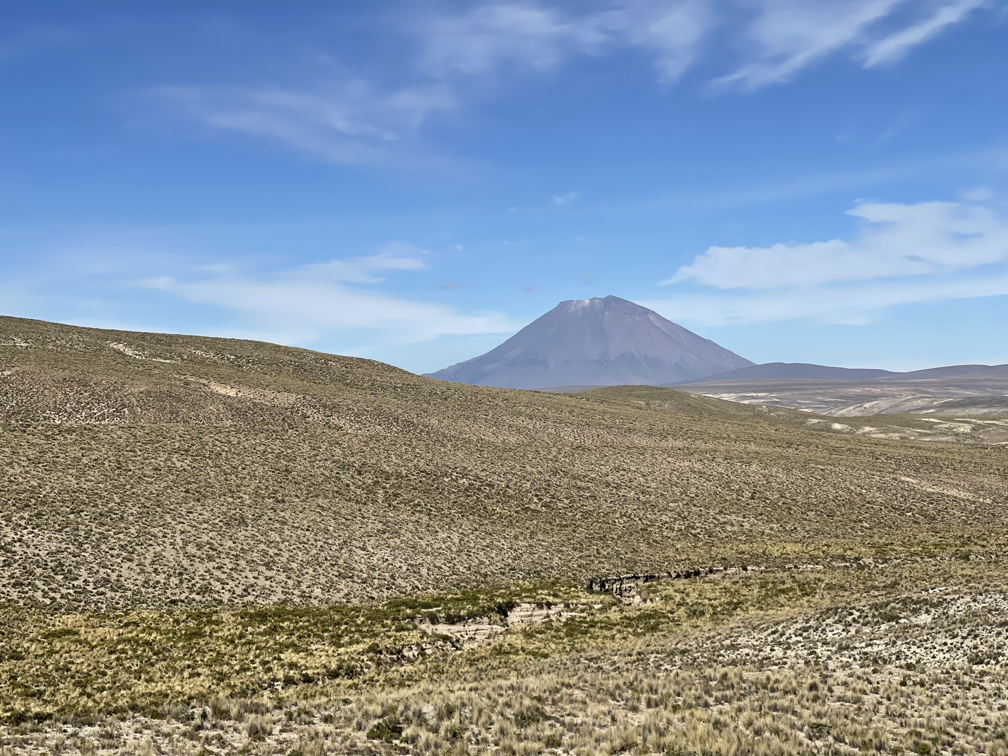 Plaines, cordillères et volcans de l'altiplano /crédit JDL