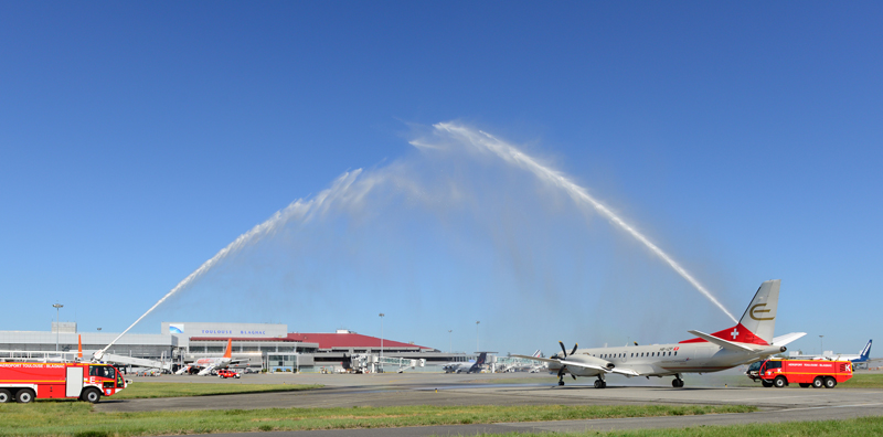 Etihad Regional inaugure son vol entre Toulouse et Genève