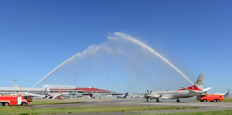 Etihad Regional inaugure son vol entre Toulouse et Genève