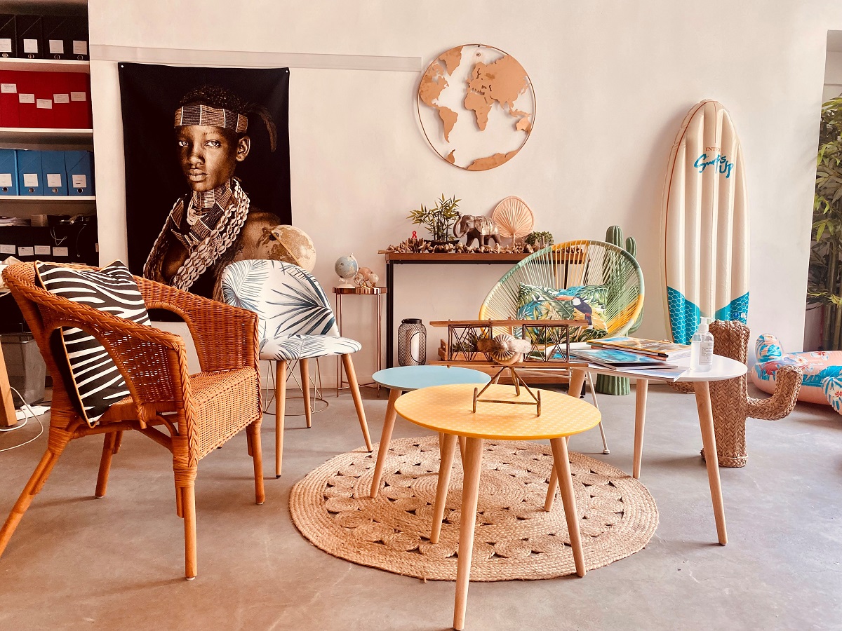 Dans l'agence marseillaise, toute la décoration colle à l'univers du voyage - DR : Voyages Couture Dans l'agence marseillaise, toute la décoration colle à l'univers du voyage - DR : Voyages Couture