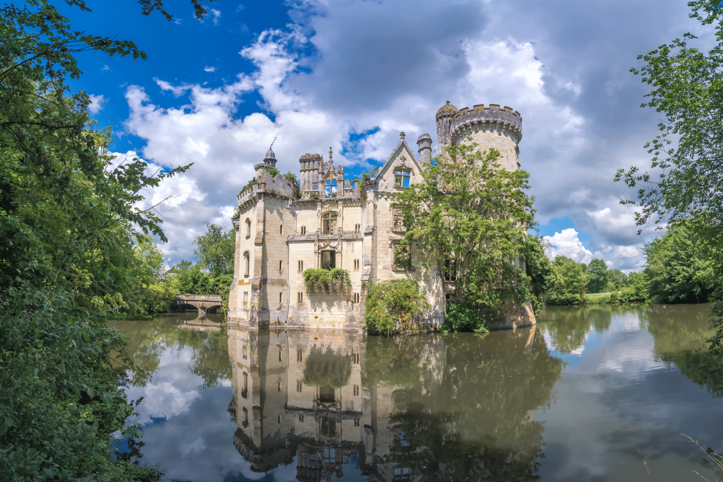 Le château de la Mothe Chandeniers, le 1er projet des Dartagnans (©Dartagnans)