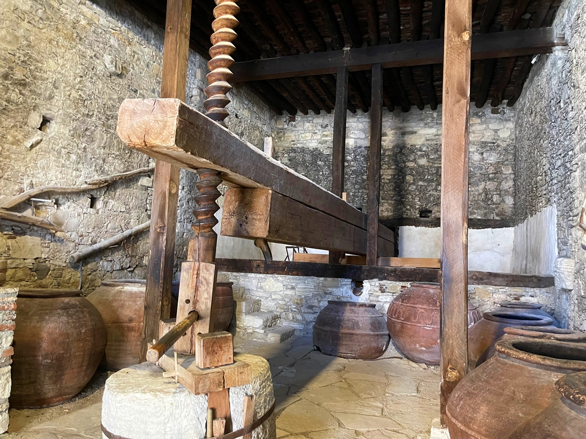 Un pressoir séculaire /crédit JDL Un pressoir séculaire /crédit JDL