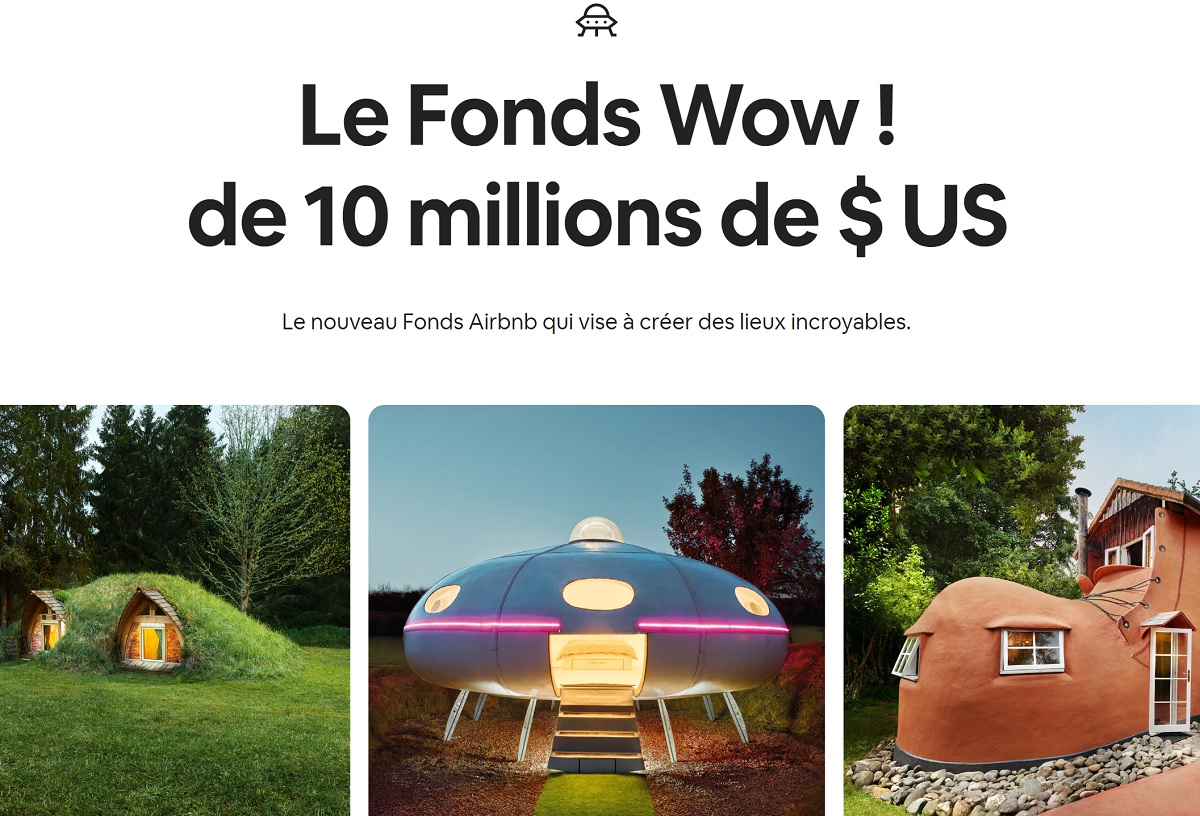 Les cent projets les plus fous recevront 100 000 $ US pour financer leur réalisation et leur permettre d'accueillir des voyageurs - DR : Airbnb