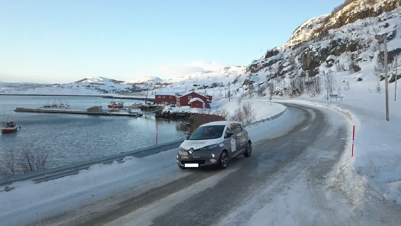 malgré le froid, les voitures électriques ont tenu la route dans les fjords norvégiens