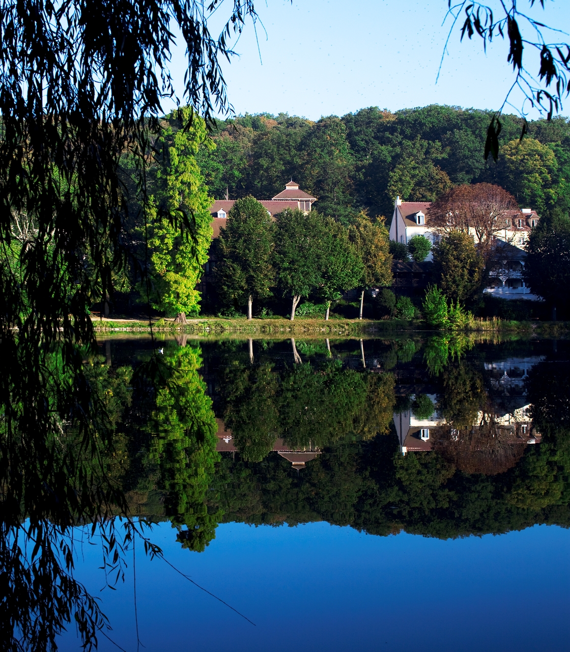 Les Etangs de Corot pied dans l'eau