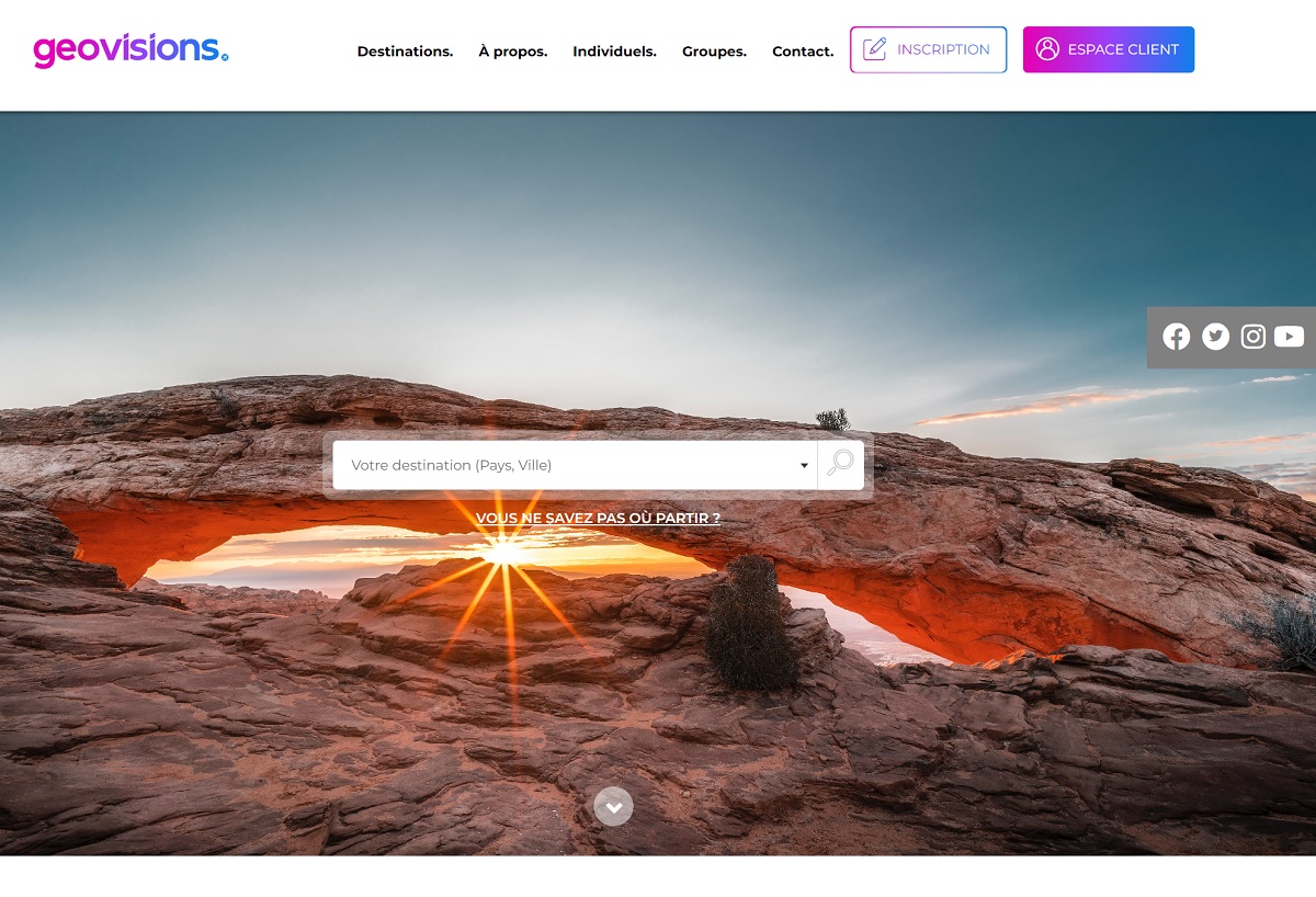 Géovisions, le groupe dirigé par Nicolas d'Hyèvres, est en état de cessation des paiements - DR : capture écran Géovisions Géovisions, le groupe dirigé par Nicolas d'Hyèvres, est en état de cessation des paiements - DR : capture écran Géovisions
