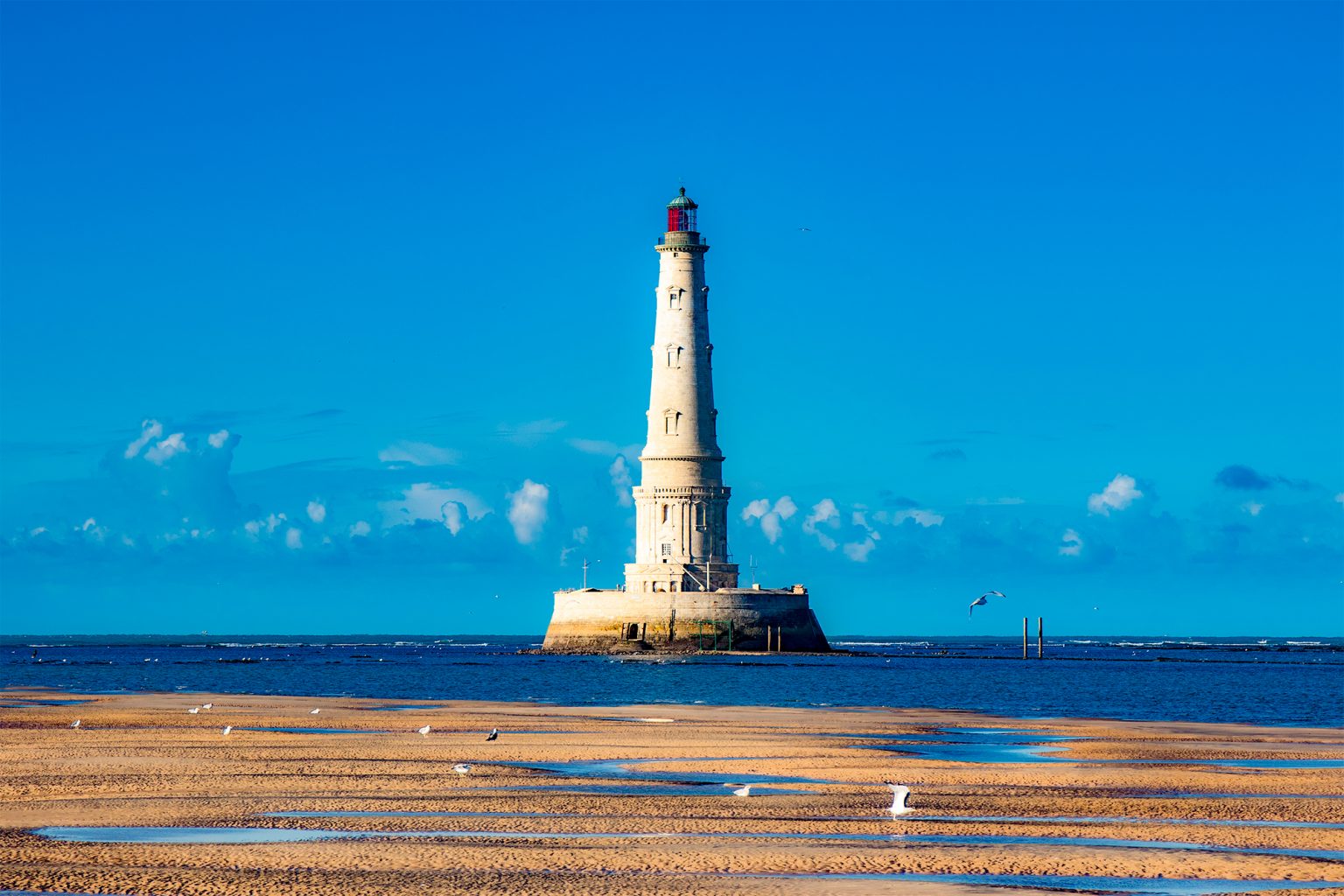 Le phare de Cordouan inscrit au patrimoine mondial de l'Unesco en 2021 (©Nouvelle Aquitaine Tourisme)