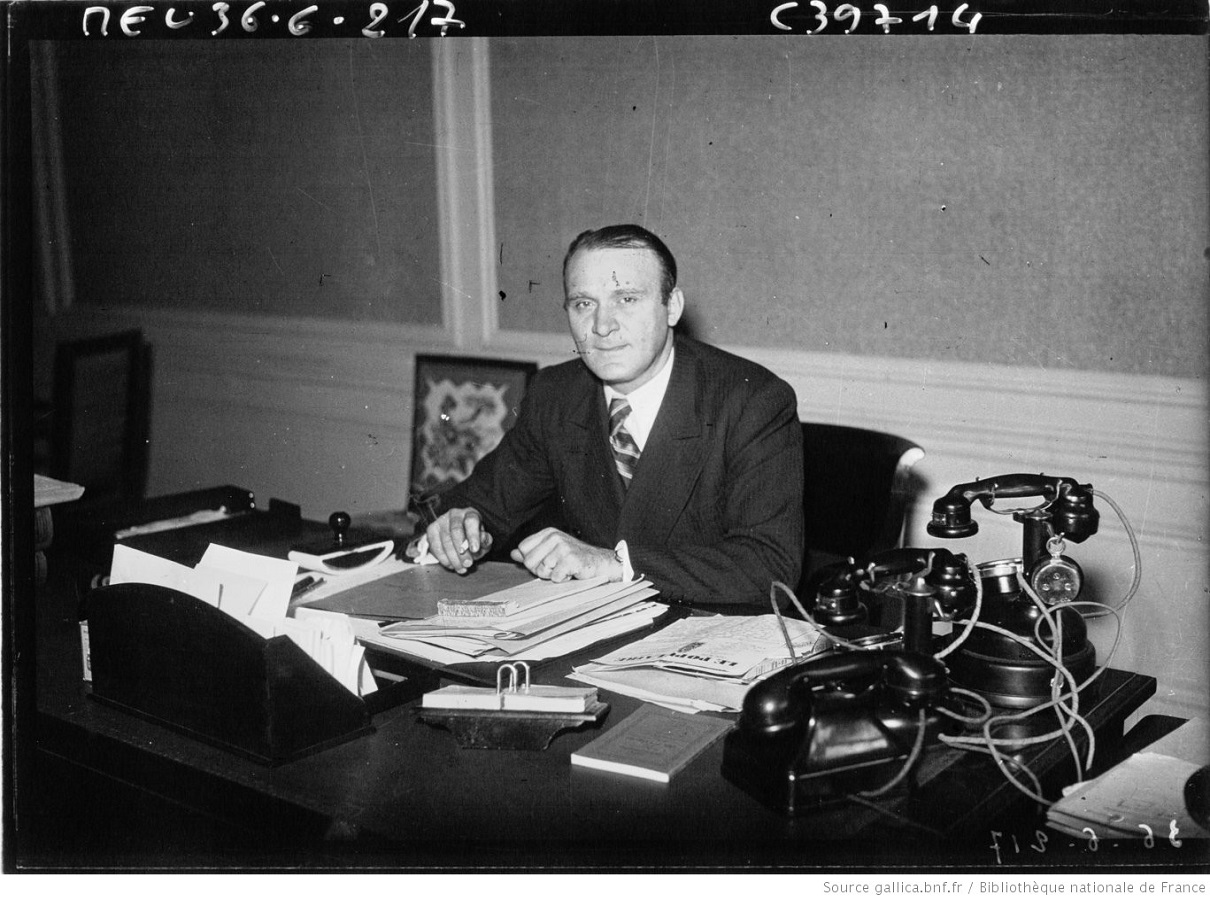 En 1936, le socialiste Léo Lagrange est le ministre des Loisirs - crédit BNF_Gallica