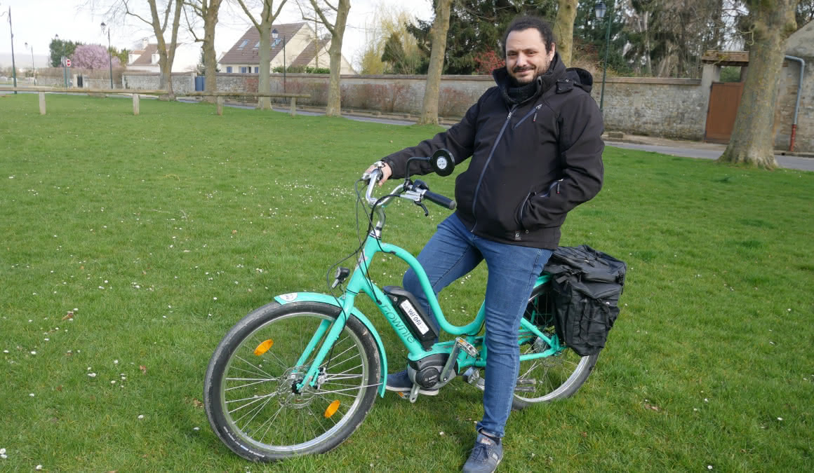 Genséric Maingreaud, ex-comédien, fondateur de Vel'Ofil du Vexin (©Val d'Oise Tourisme)