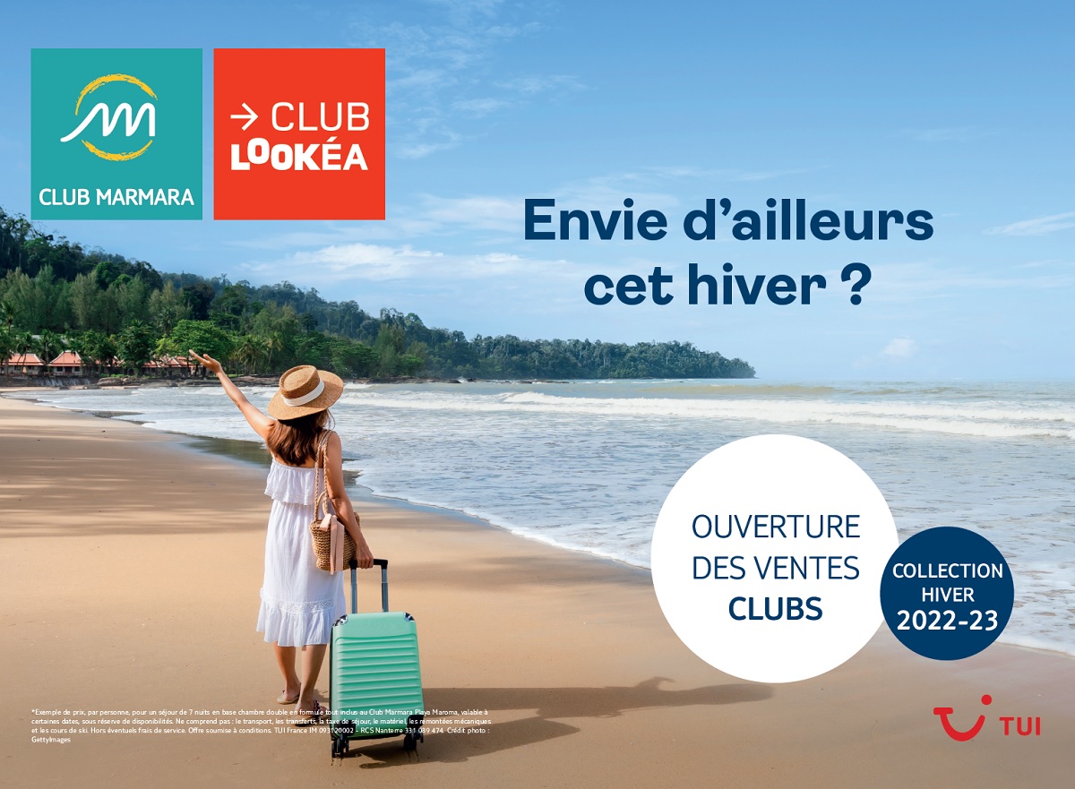 Club Marmara, Club Lookéa, Nouvelles Frontières : ouverture des ventes pour l'hiver 2022/2023