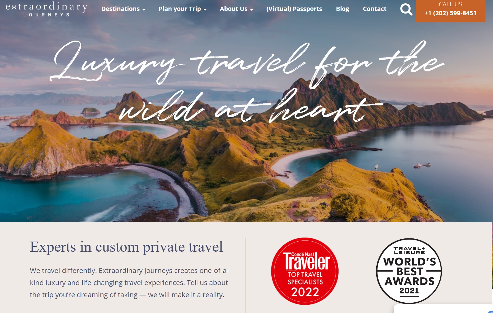 Voyageurs du Monde annonce l'acquisition d'Extraordinary Journeys et met un pied sur le marché américain - Photo Capture écran