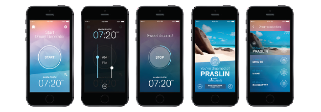 Faites de beaux rêves avec "Dream generator", l’appli mobile d’Austral Lagons