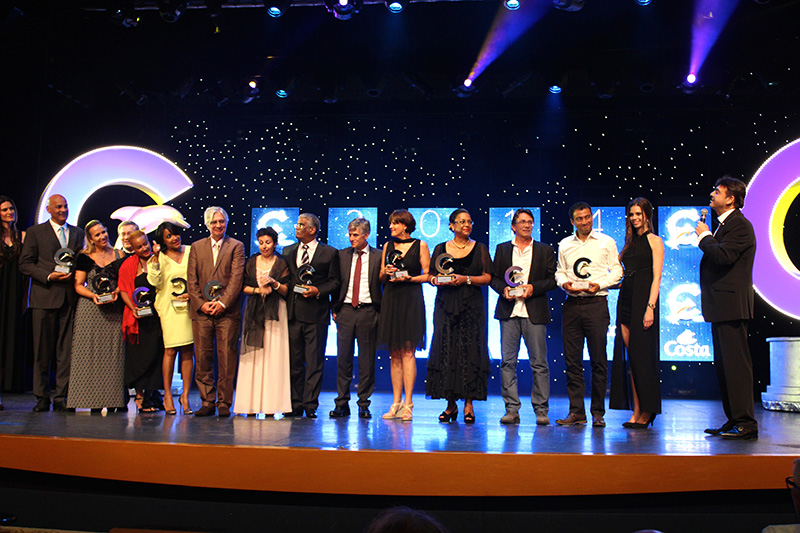 Les Lauréats de la Mer 2014 ont récompensé une vingtaine d'agences de voyages, dont 10 agences antillaises - DR : L.T.