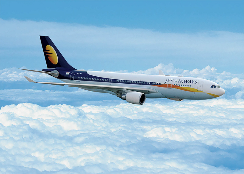 Les vols directs Paris - Mumbai Les vols seront assurés par un Airbus 330 - DR : Jet Airways