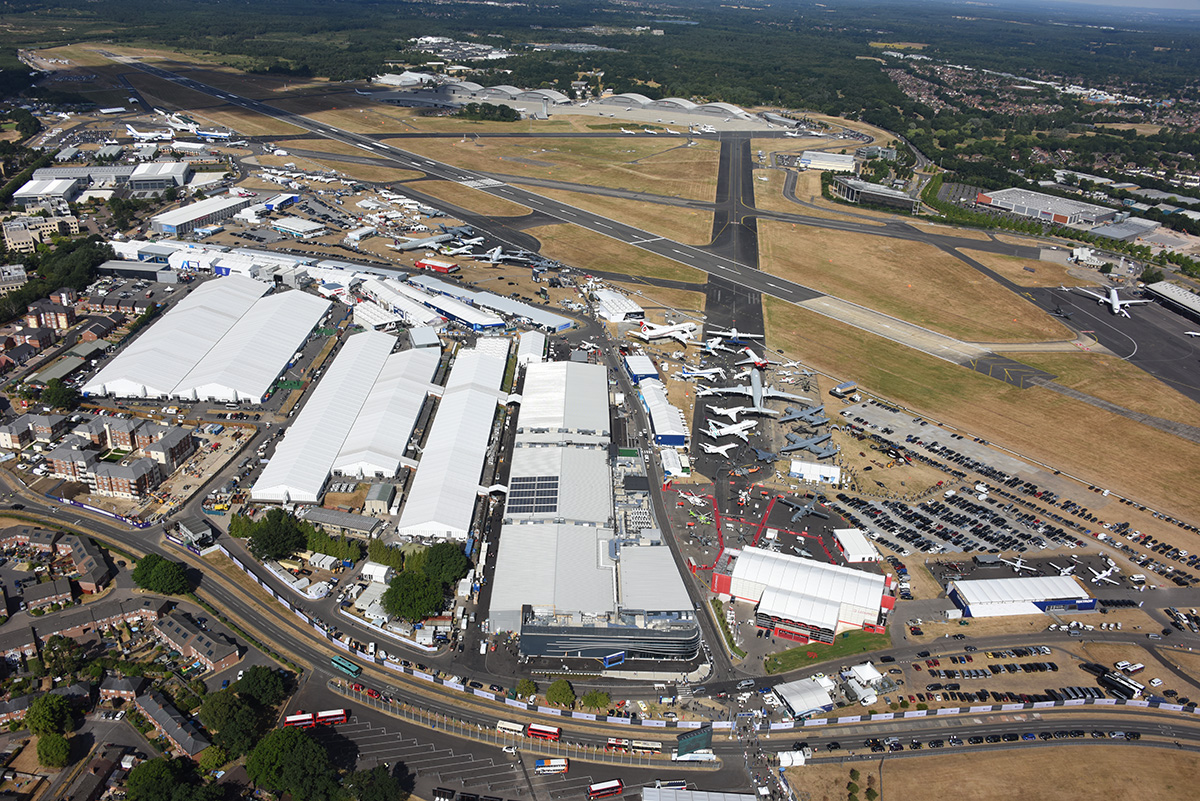 Le salon Farnborough Airshow 2022 s’est tenu la semaine dernière dans le sud de l’Angleterre la semaine dernière - DR Le salon Farnborough Airshow 2022 s’est tenu la semaine dernière dans le sud de l’Angleterre la semaine dernière - DR
