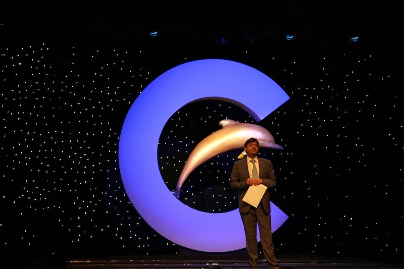 George Azouze, président de Costa France lors des lauréats de la mer 2014. DR